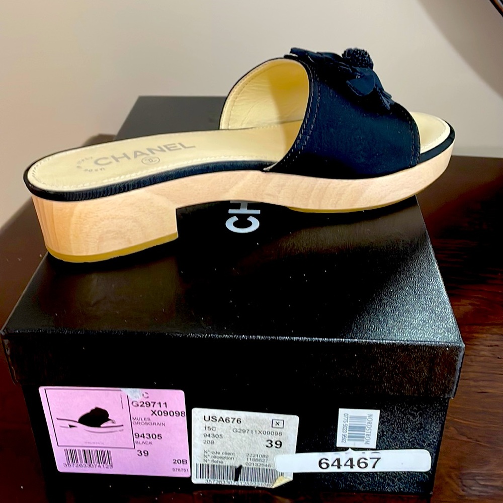 Authentic Chanel Mules, size 39